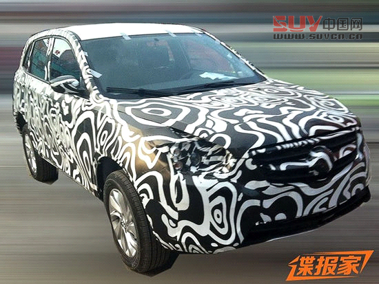 最快明年亮相 北汽C51X量產車型諜照曝光