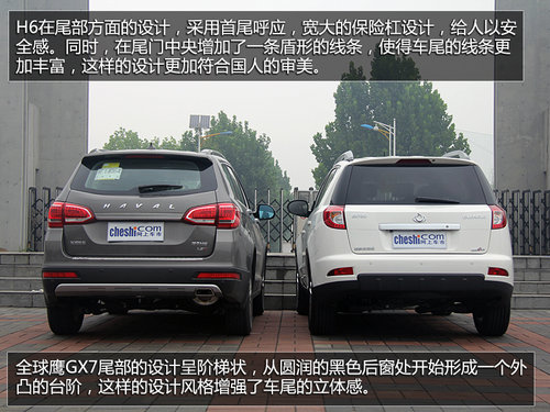 自主牌品SUV之爭 哈佛H6對比全球鷹GX7