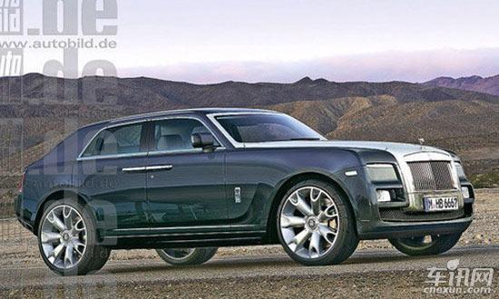 勞斯萊斯SUV假想圖 進軍豪華SUV細分市場