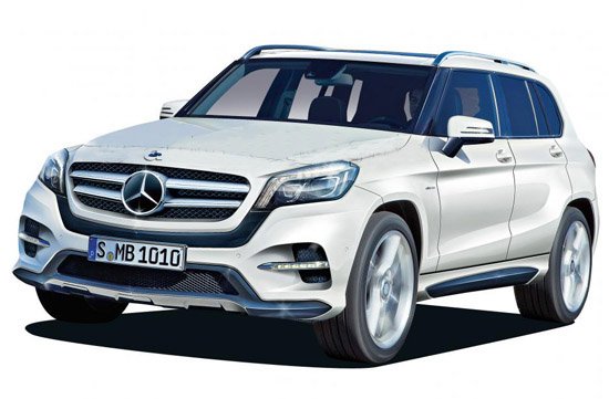 [海外車(chē)訊]新一代奔馳GLK效果圖 明年發(fā)布