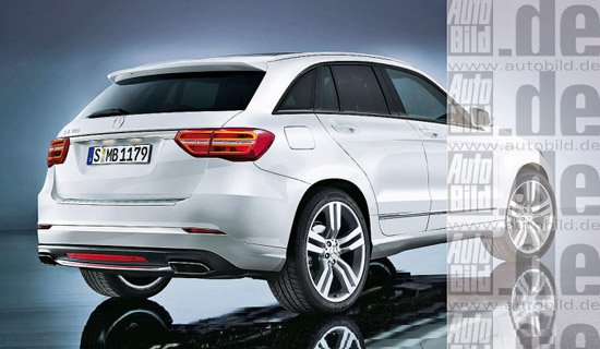 [海外車(chē)訊]新一代奔馳GLK效果圖 明年發(fā)布