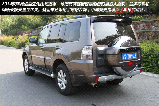 原裝進口SUV三菱帕杰羅 硬派越野典范