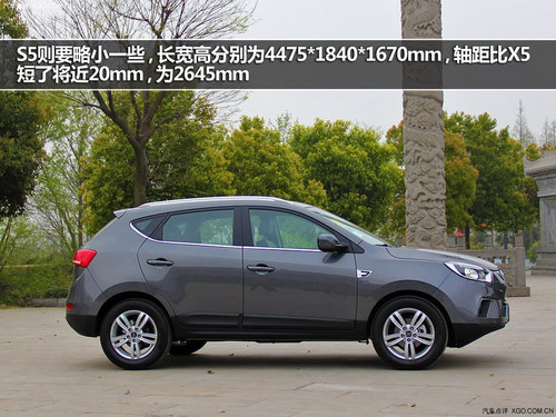 兩者各自均有優勢 陸風X5對比瑞風S5