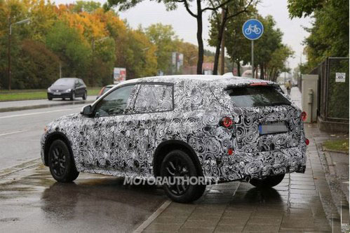 新款寶馬X1諜照曝光