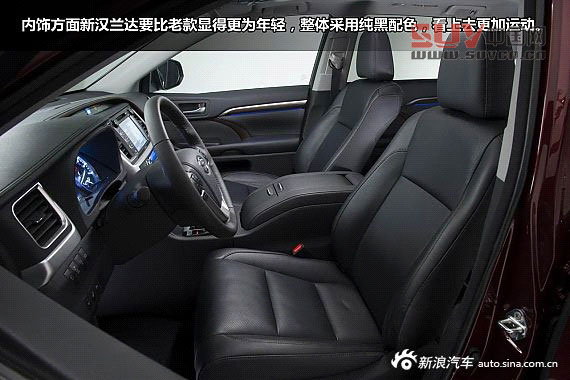 新浪汽車靜態圖解全新豐田漢蘭達