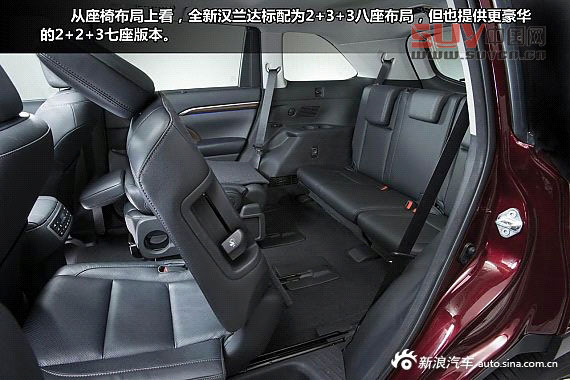 新浪汽車靜態圖解全新豐田漢蘭達