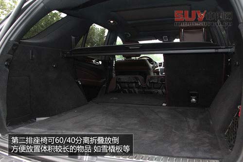 豪華且實用 奔馳新ML350-SUV儲物便利性