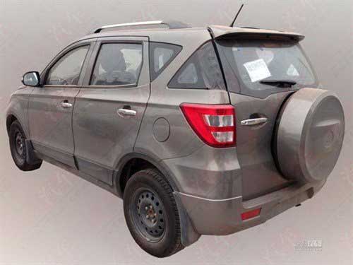 10月份量產(chǎn) 北汽小型SUV S20諜照曝光