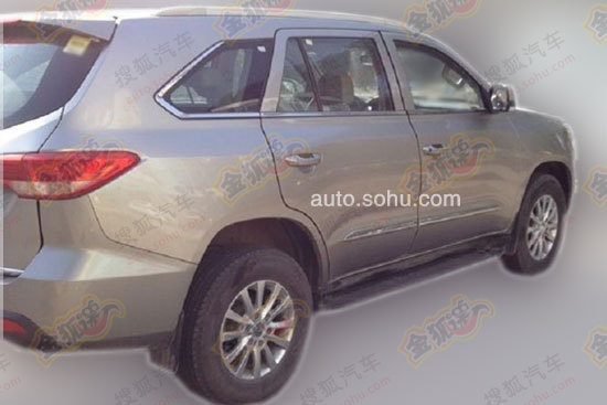福迪SUV無偽裝諜照