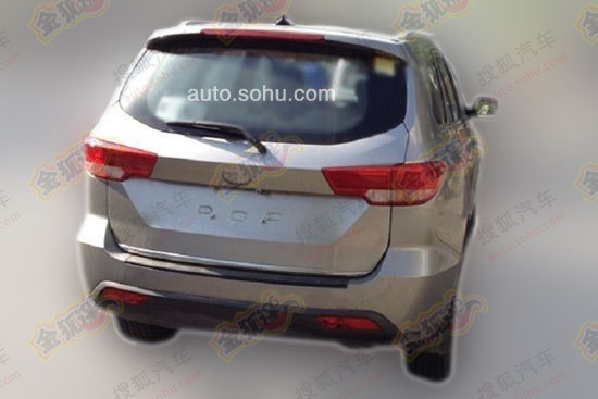 福迪SUV無偽裝諜照