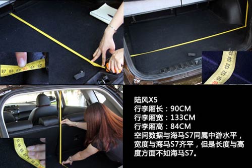 國產SUV空間橫向對比