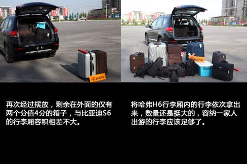 國產SUV空間橫向對比