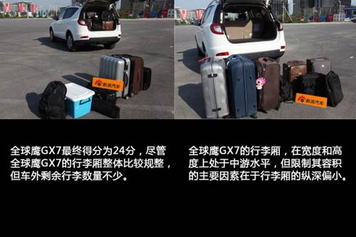 國產SUV空間橫向對比