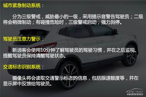 新一代日產逍客官圖解析