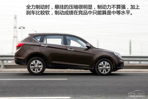 測試陸風(fēng)X5 2.0T手動擋