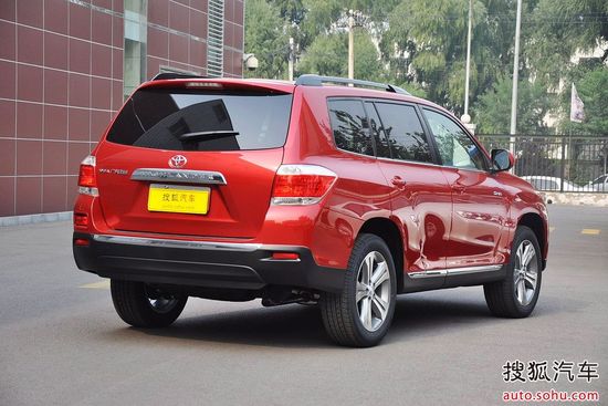 豐田 漢蘭達 實拍 外觀 圖片