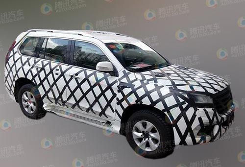 [新車諜報]哈弗全新SUV H9最新諜照曝光