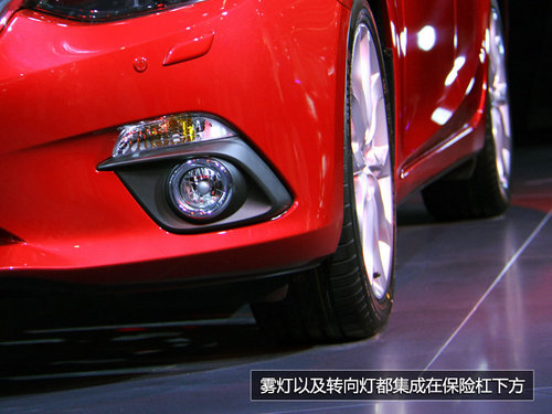 法蘭克福車(chē)展實(shí)拍全新馬自達(dá)3