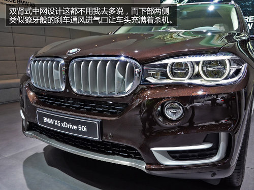 法蘭克福車(chē)展實(shí)拍全新寶馬X5
