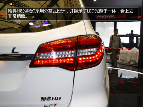 更換新標(biāo)/外觀增配 上海車(chē)展實(shí)拍哈弗H8