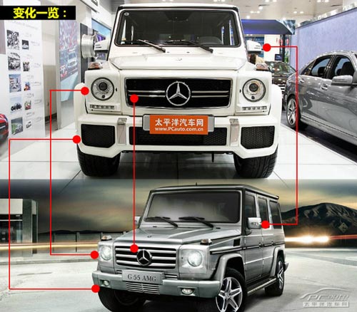 到店實拍奔馳G63 AMG