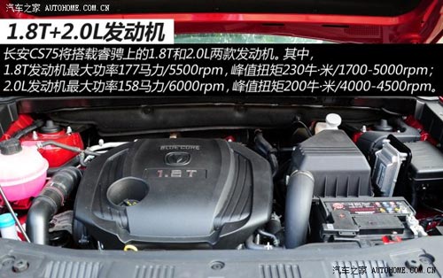 長安長安汽車長安CS752013款 基本型