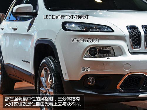 獨具未來感 Jeep自由光豪華版車展實拍