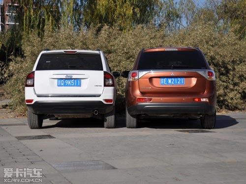 Jeep指南者對比三菱歐藍德