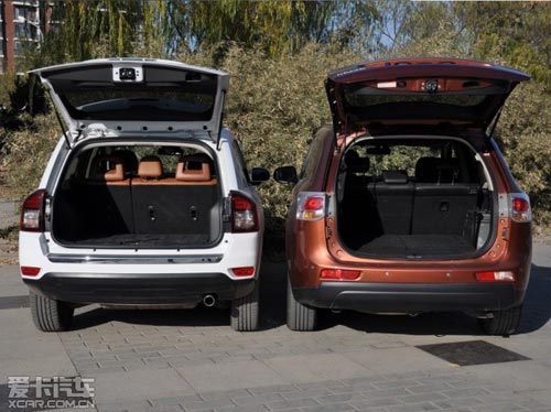 Jeep指南者對比三菱歐藍德