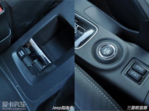 Jeep指南者對比三菱歐藍德