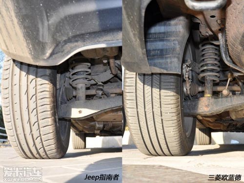 Jeep指南者對比三菱歐藍德