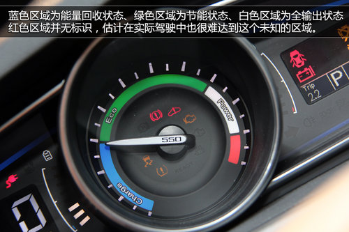 百公里油耗2.3L 上汽榮威550混動版實拍