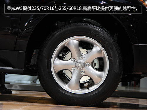 配置升級 廣州車展實拍榮威W5極地特裝