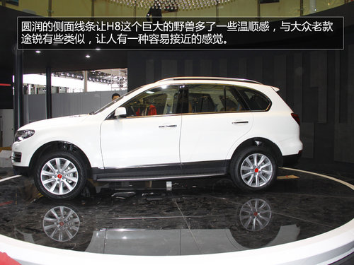 更換新標/外觀增配 上海車展實拍哈弗H8