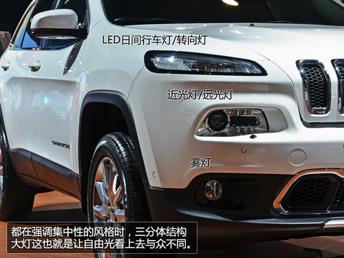 獨具未來感 Jeep自由光豪華版車展實拍