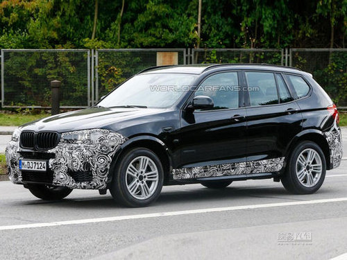 寶馬改款X3國內(nèi)諜照曝光 預計明年發(fā)布