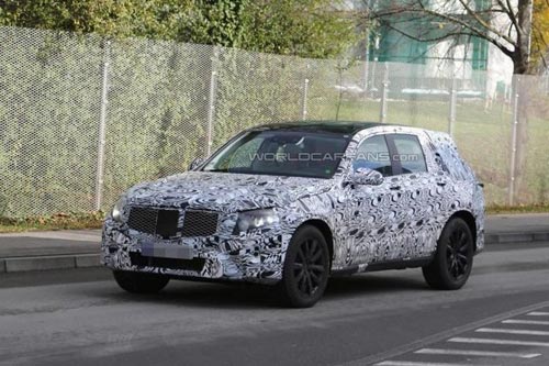 [新車諜報]換代奔馳GLK路試曝光 明年上市