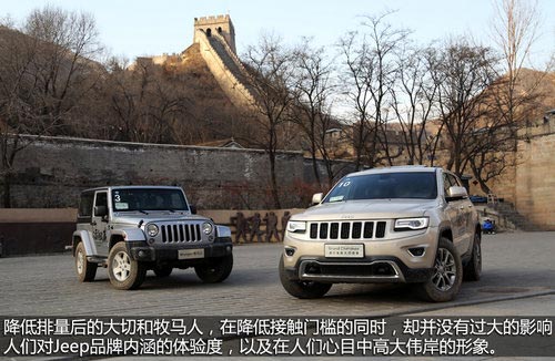 排量降低/實力不減 越野體驗大切/牧馬人