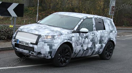 [新車諜報]路虎換代神行者原型車諜照首曝