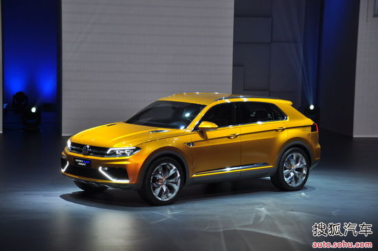 大眾CrossBlue Coupe 上海車展實(shí)拍