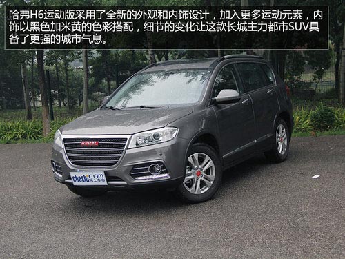 哈弗H6運(yùn)動(dòng)版四驅(qū)上市 售12.08-14.08萬