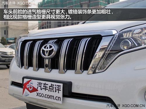 前臉造型精致 延續(xù)水準(zhǔn) 實(shí)拍新款普拉多