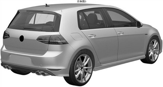 [國內車訊]曝全新高爾夫R申報圖 明年上市