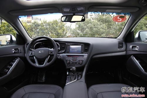 起亞 K5 實拍 內(nèi)飾 圖片