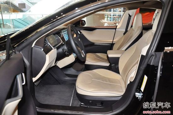 Tesla Model S 實拍 內飾 圖片