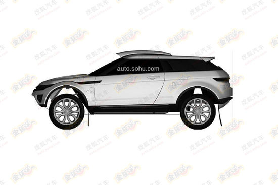 路虎極光拉力賽版現身