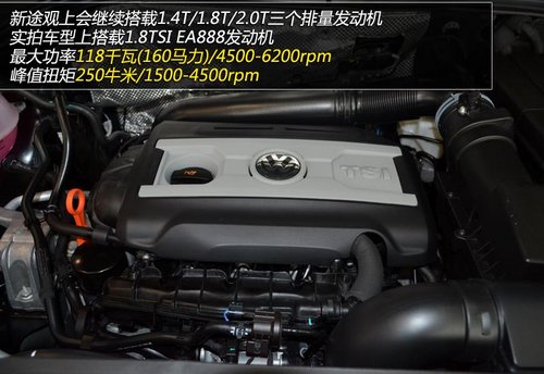 外觀小改/配置增加 實拍體驗大眾新途觀