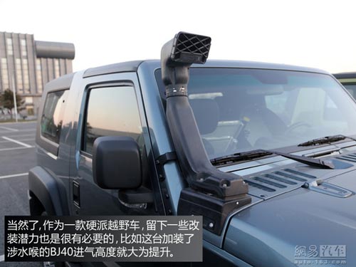 成全粉絲挑戰自我 網易試駕北京汽車BJ40