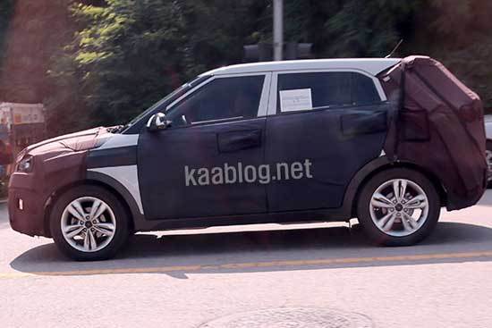 曝現代ix25路試諜照 或2014年下半年亮相