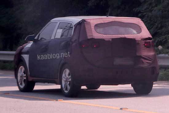 曝現代ix25路試諜照 或2014年下半年亮相